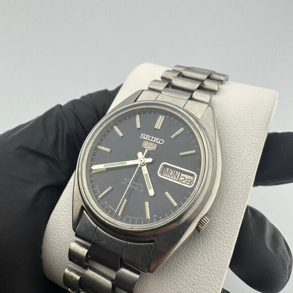 Seiko 5 Automatic 17 Jewels - Vintage Wrist Watch - Made in Japan - Picture 4 of 11